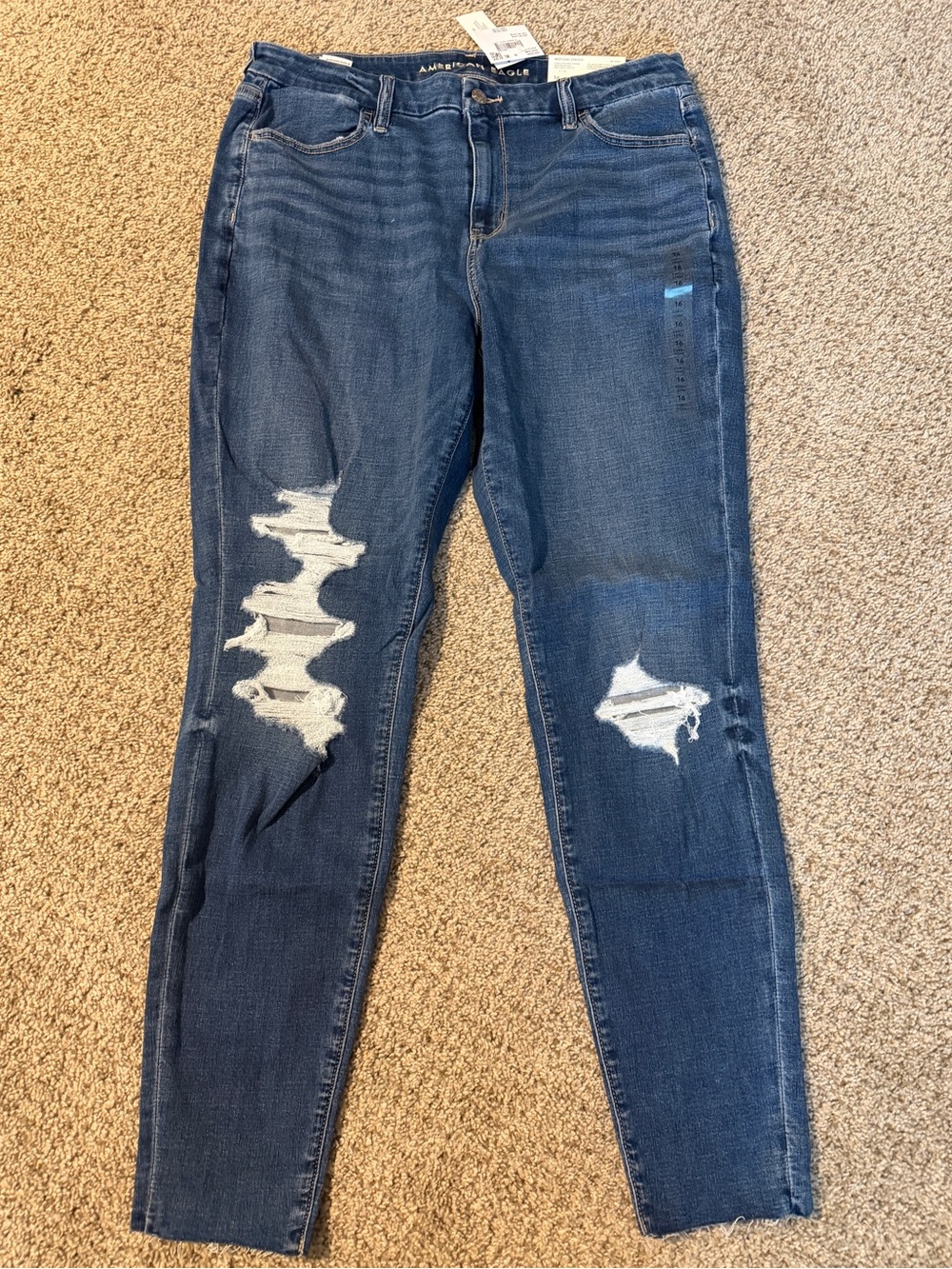 NWT American Eagle Curvy High-Rise Jegging 16L